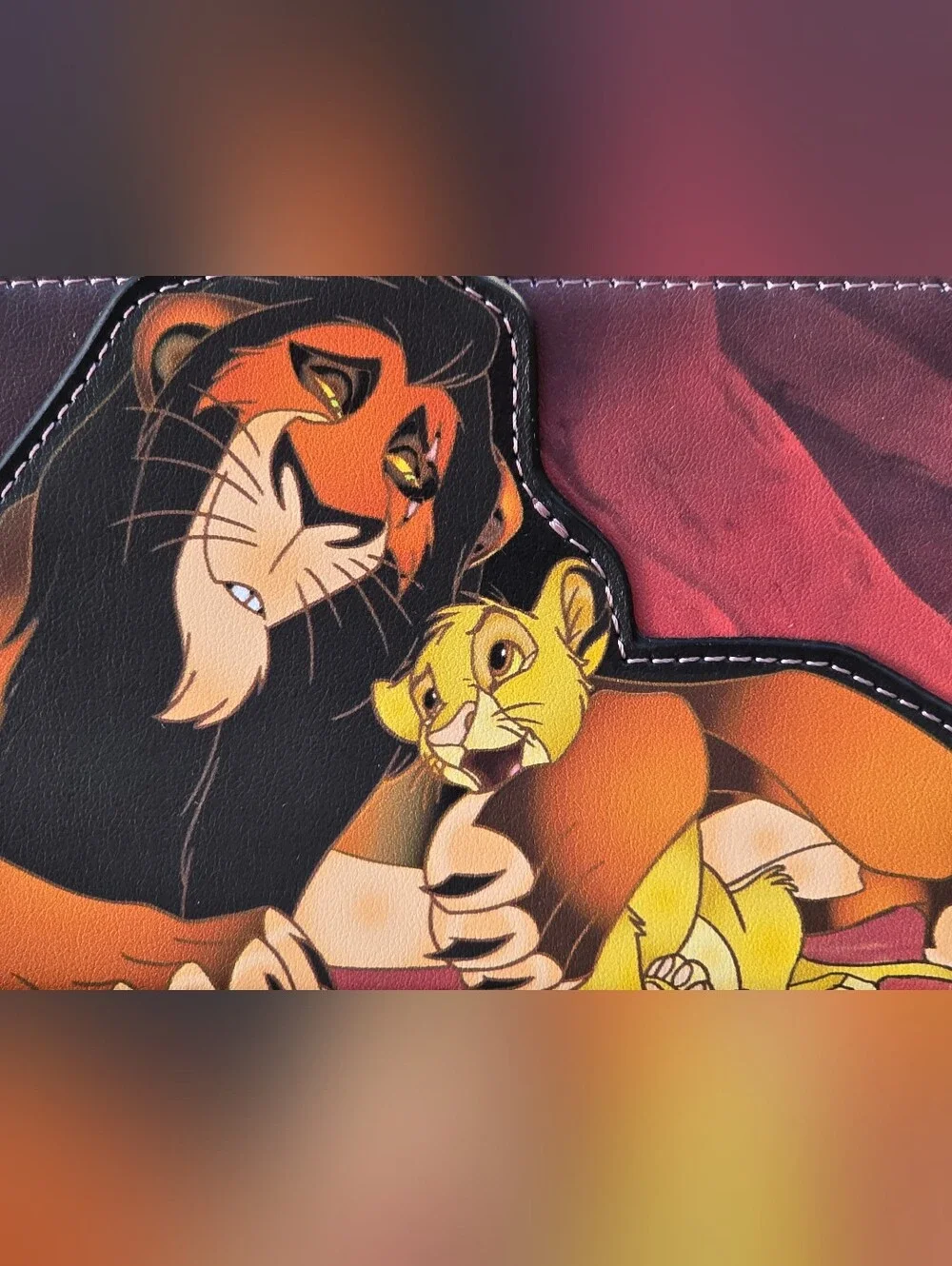 Loungefly Disney The Lion King Scar & Simba Zip Wallet
